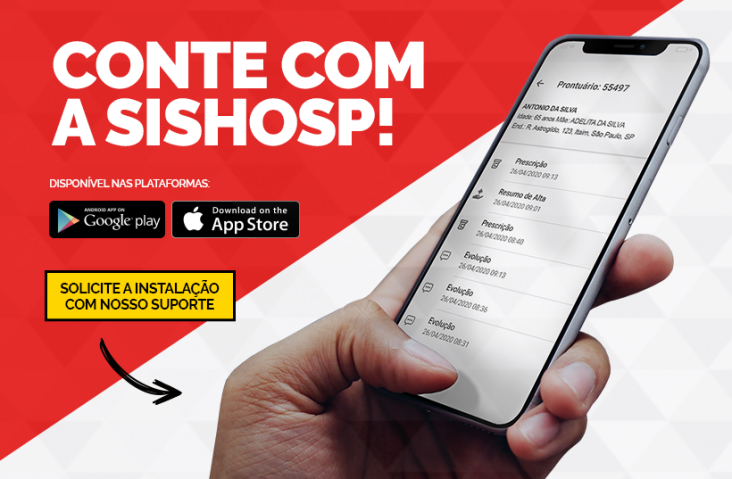 APP SisHOSP Prontuário à distância